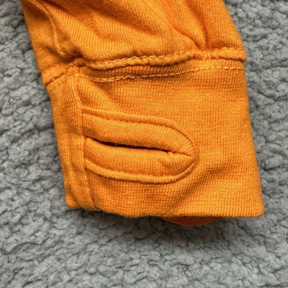 Pressbox Adult Small Orange Tennessee Volunteers Long Sleeve T Shirt Thumbholes
